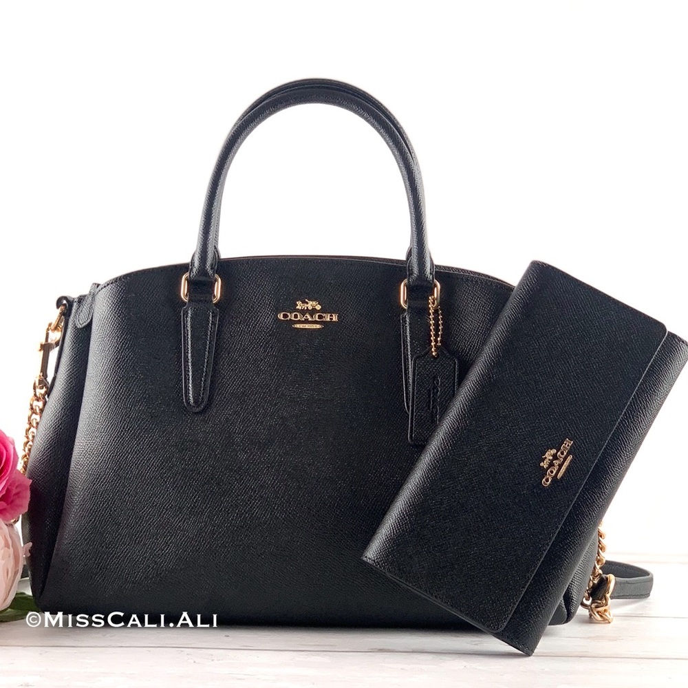 NWT COACH Sage Carryall Bag + Trifold Wallet - Set